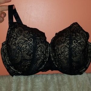 40F thirdlove lace black bra worn once